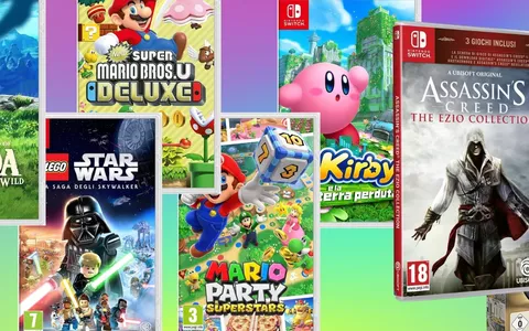 CARRELLATA di giochi per Nintendo Switch in promo, non aspettare