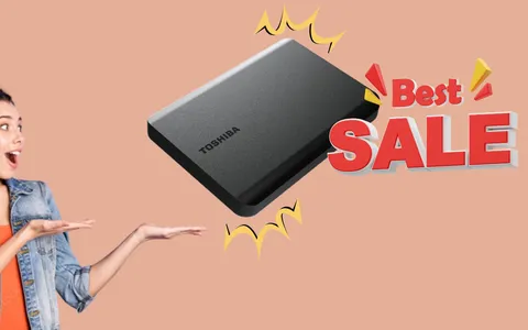 Storage extra di 4TB con l'Hard Disk Esterno Toshiba in doppio sconto su eBay