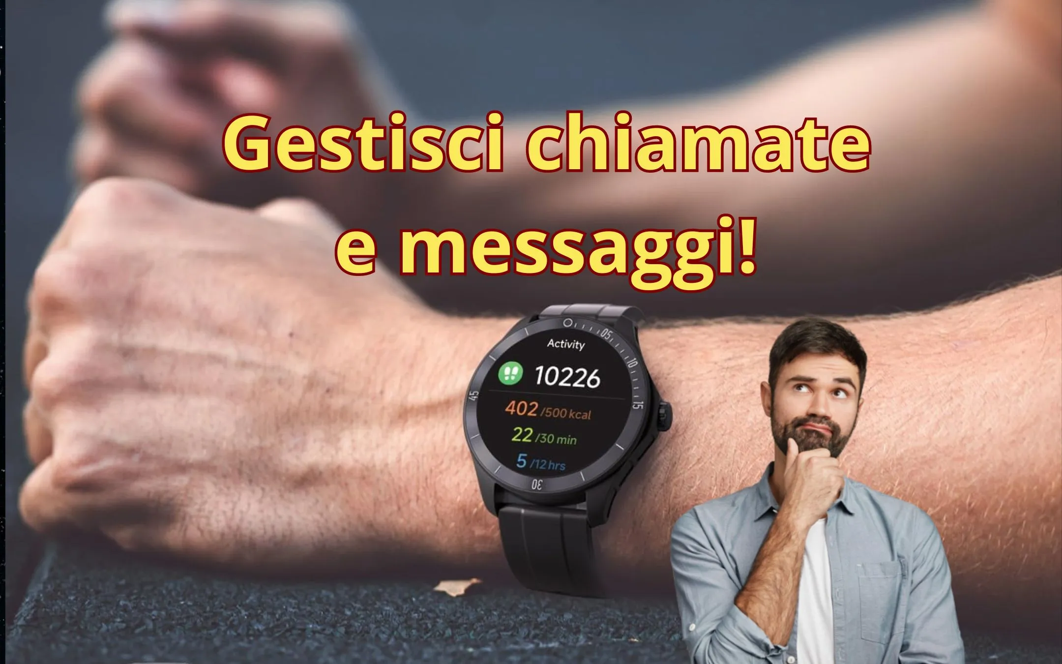 Smartwatch con chiamate e on sale messaggi