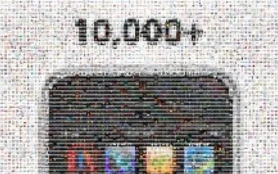 10.000 Apps tutte insieme in un'immagine celebrativa