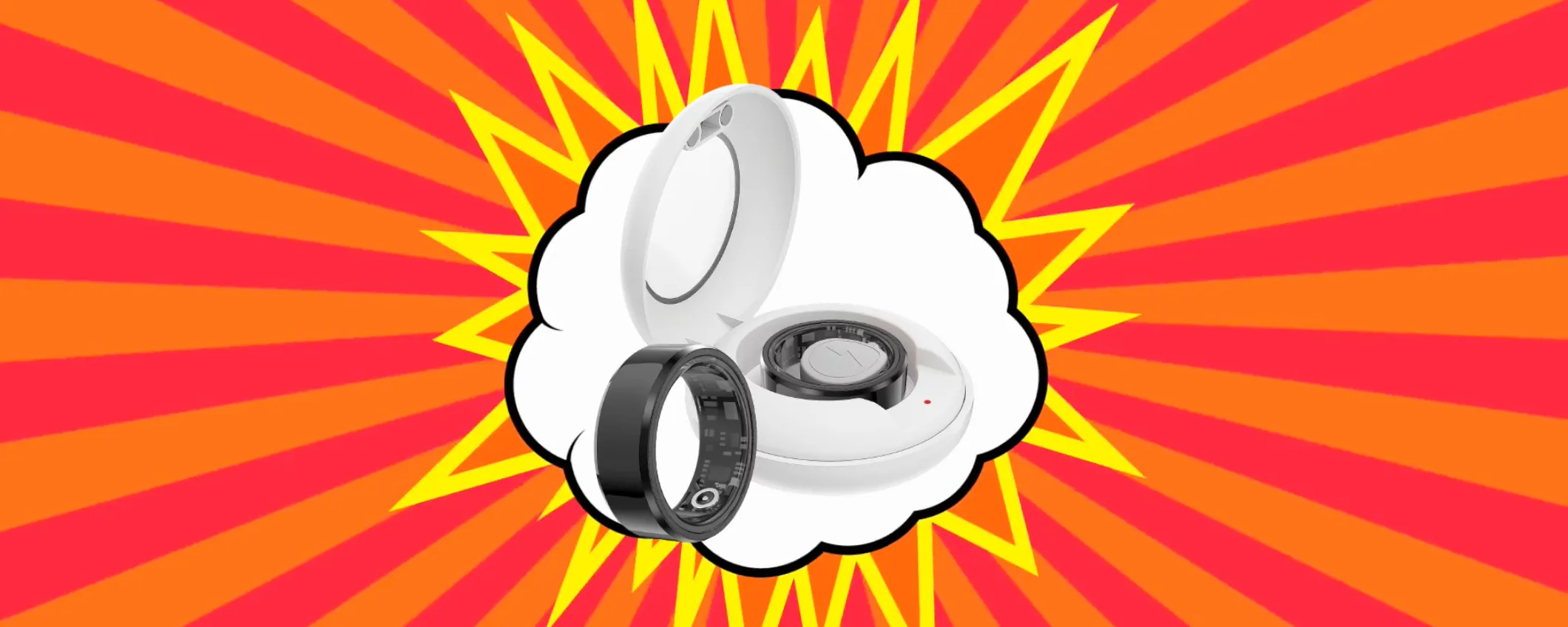 Smart Ring Android: minimo storico per l'anello intelligente con monitoraggio salute