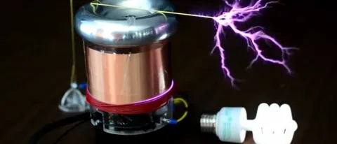 tinyTesla, la bobina di Tesla da scrivania