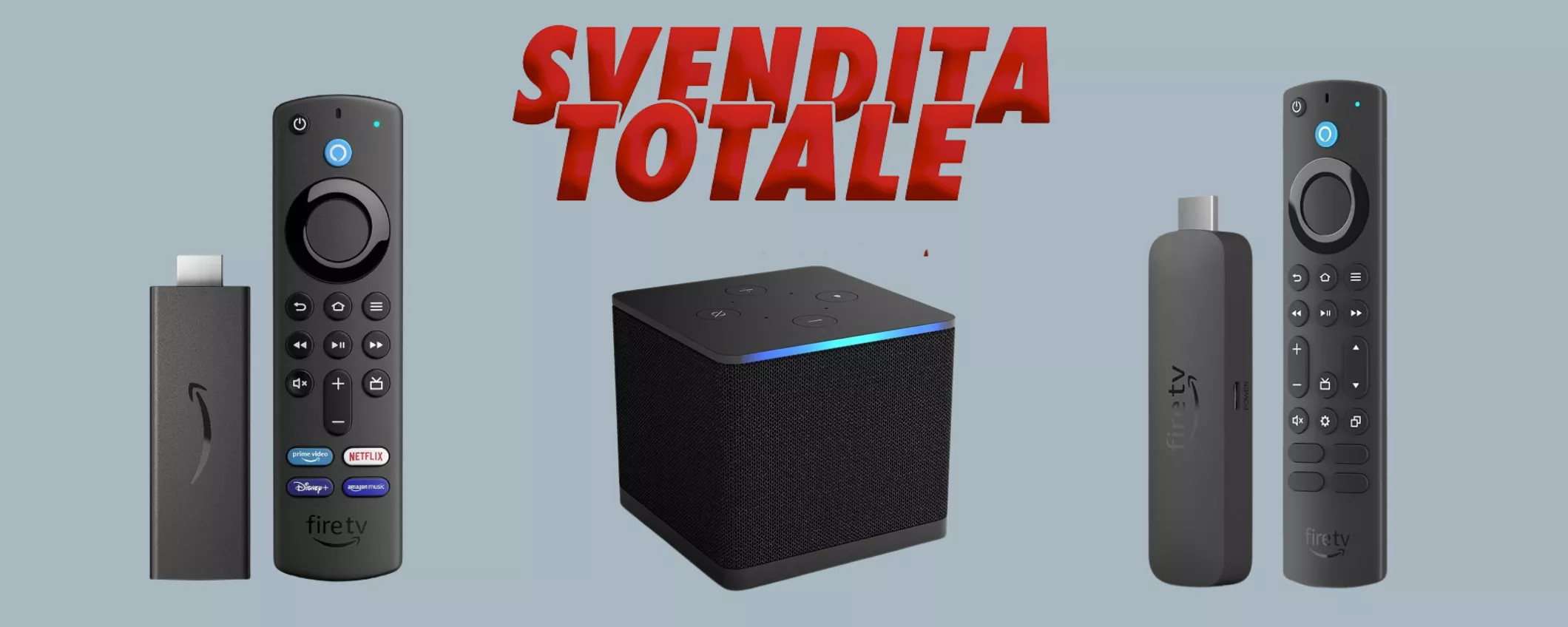 Fire TV Stick in SVENDITA FOLLE: tutti i modelli SCONTATI fino al -46%