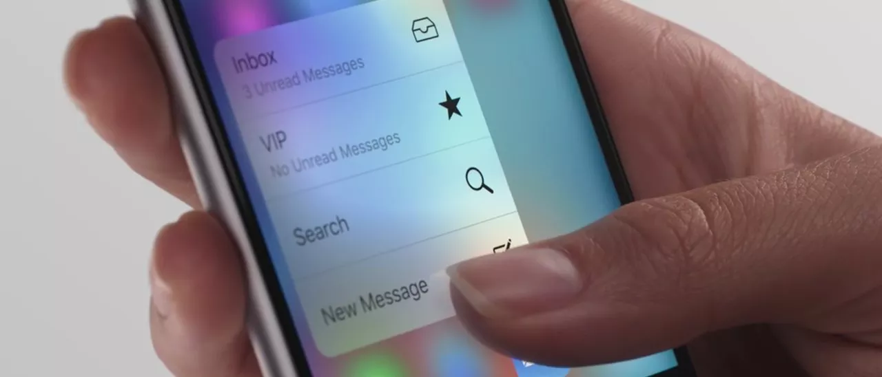 Supporto 3D Touch per WhatsApp e Facebook su iOS