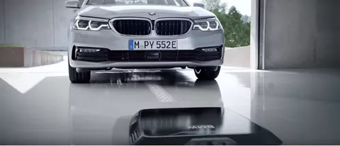 BMW, ricarica wireless per le sue ibride plug-in