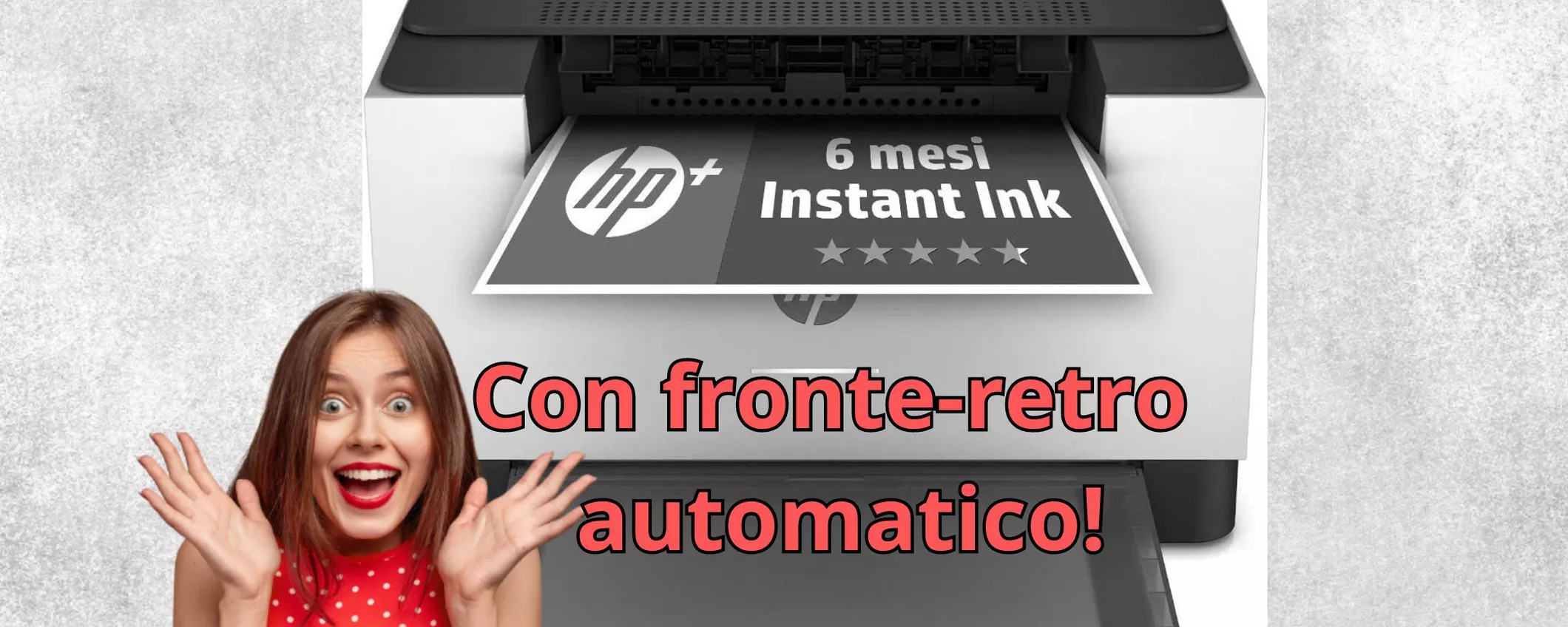 La veloce stampante HP LaserJet scontata del 40%: per casa e ufficio!
