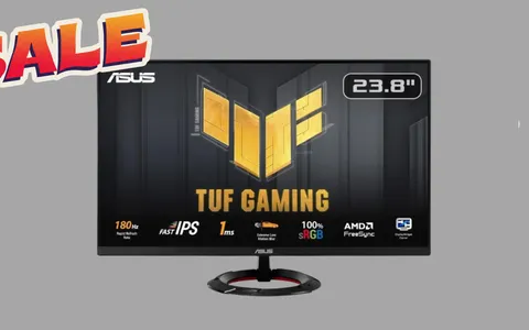 Monitor da gaming ASUS: prestazioni al top ad un prezzo mini