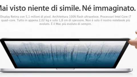 Terminate le prime scorte di MacBook Pro Retina