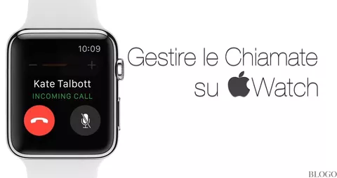 Apple Watch, rispondere ed effettuare chiamate