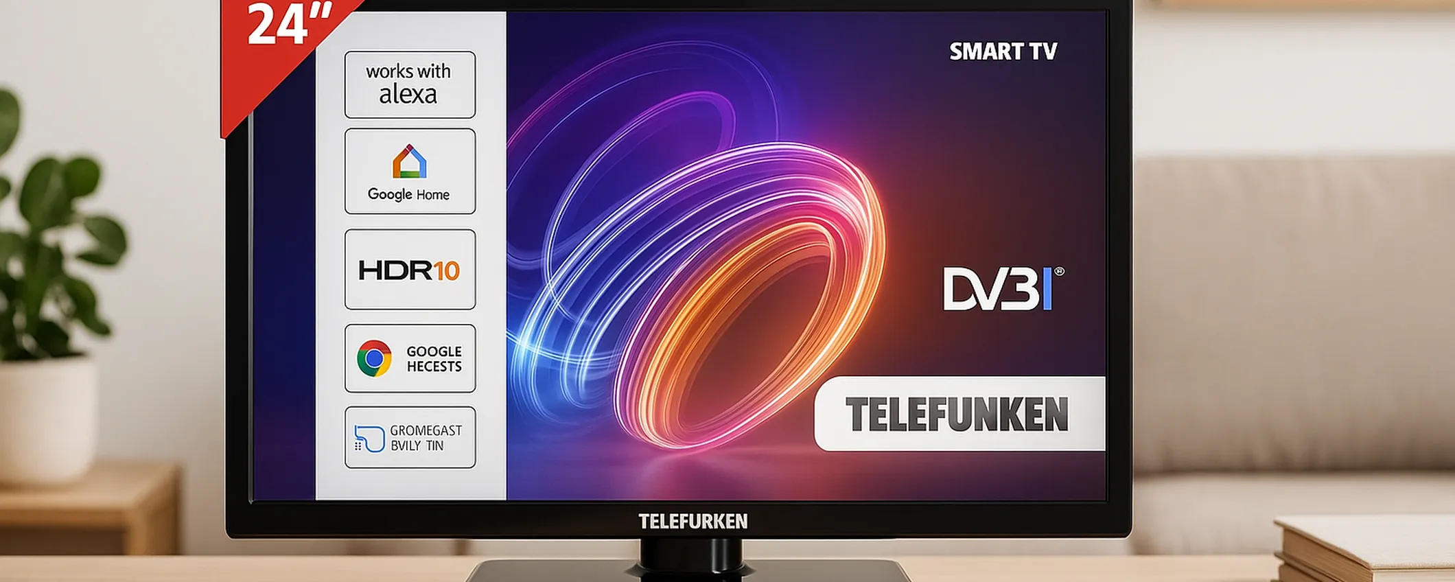 Offerta SHOCK per il Prime Day: Smart TV Telefunken a soli 69,99€!