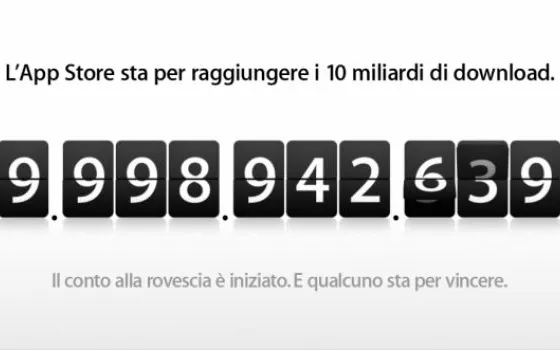 10 miliardi di download su App Store