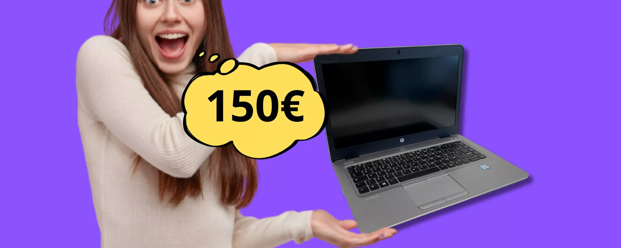 Notebook HP ricondizionato a soli 150 euro: risparmia e aiuta l'ambiente