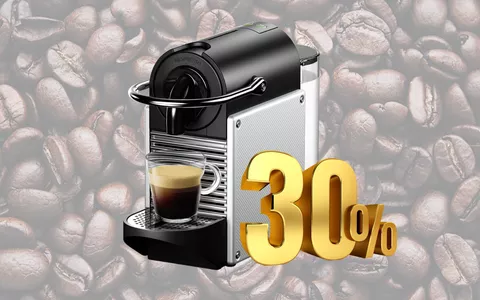 IL MIGLIOR CAFFE' Nespresso a soli 94€ grazie al 32% di sconto per Pixie su Amazon