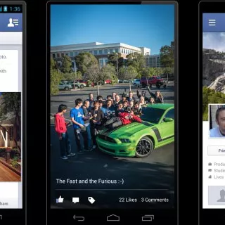 Facebook per Android 2.0, velocità doppia
