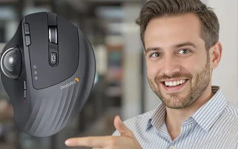 Mouse ProtoArc con Trackball: con il coupon sconto lo paghi pochissimo