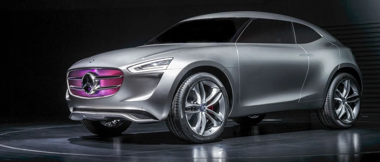 Mercedes Vision G-Code, il SUV con vernice solare