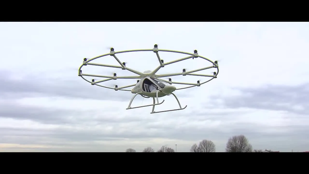 Volocopter VC200: drone per il trasporto personale