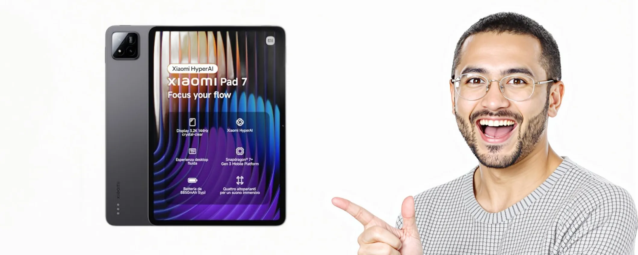 Xiaomi Pad 7: il tablet più richiesto sul mercato in promozione esclusiva