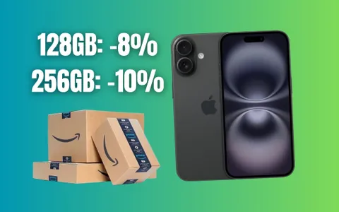 iPhone 16 da 128GB e 256GB: entrambe le versioni SCONTATE