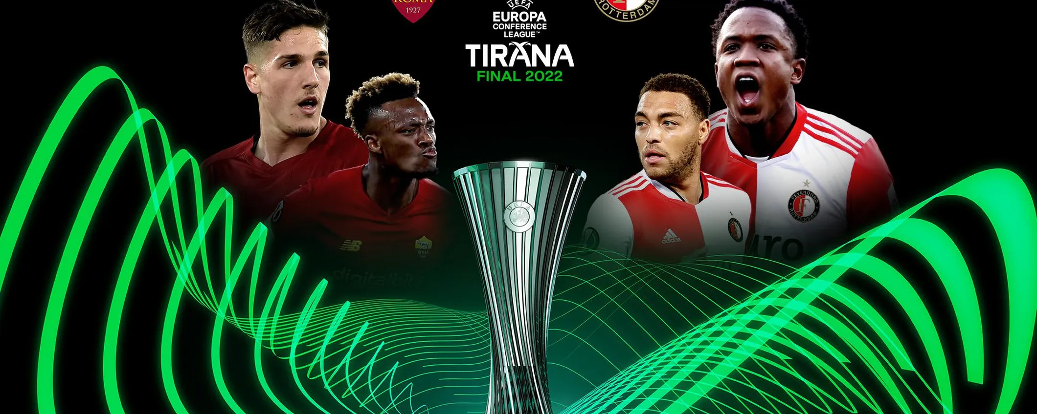 Oggi è il giorno di Roma-Feyenoord: ecco come seguirla in streaming