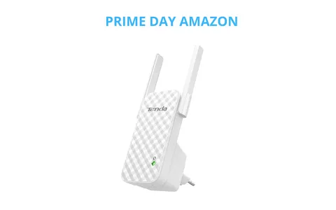 Prime Day: Ripetitore Wifi con velocità fino a 300 MBps di Tenda a meno di 10 euro su Amazon