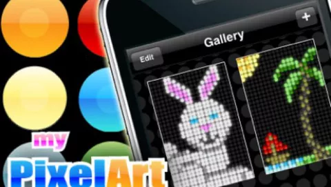 myPixelArt: giocare con i chiodini colorati su iPhone