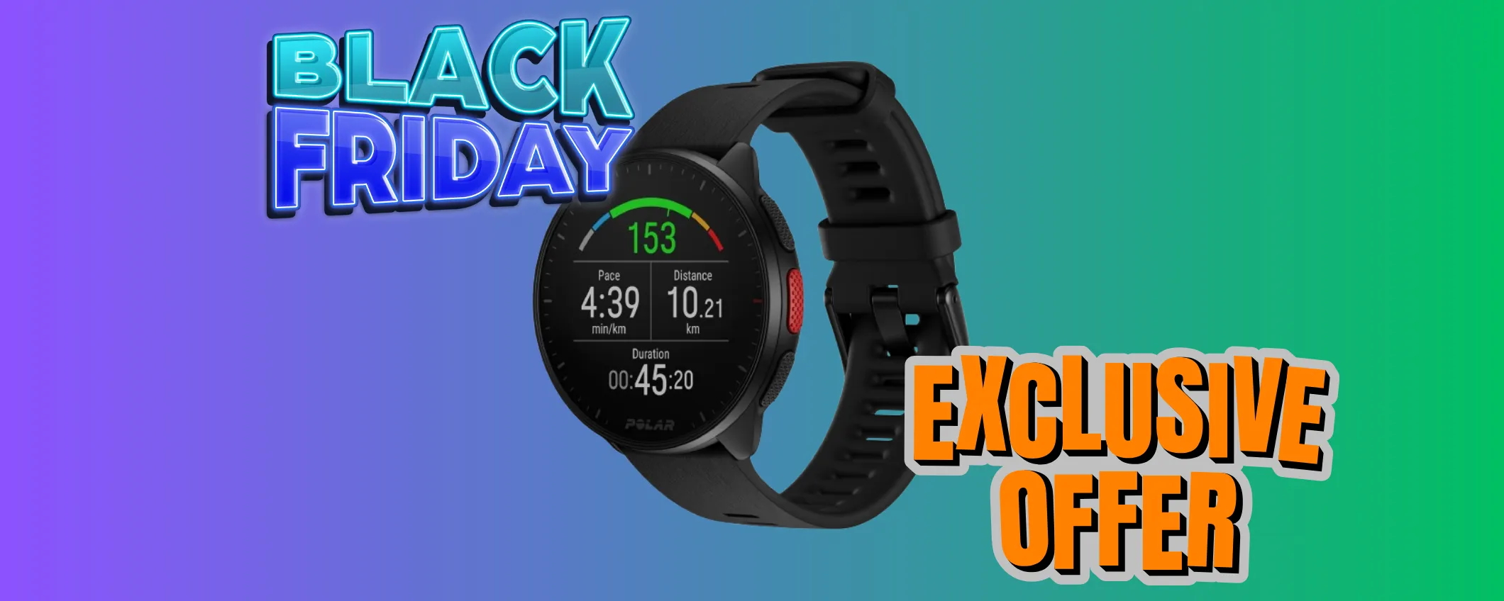 Follia Black Friday Amazon: Running Watch Polar Pacer scontatissimo al -42%