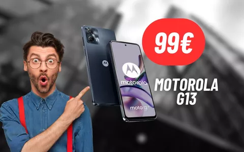 Motorola G13: con lo sconto del 48% è un BEST BUY, PREZZO DA CAPOGIRO