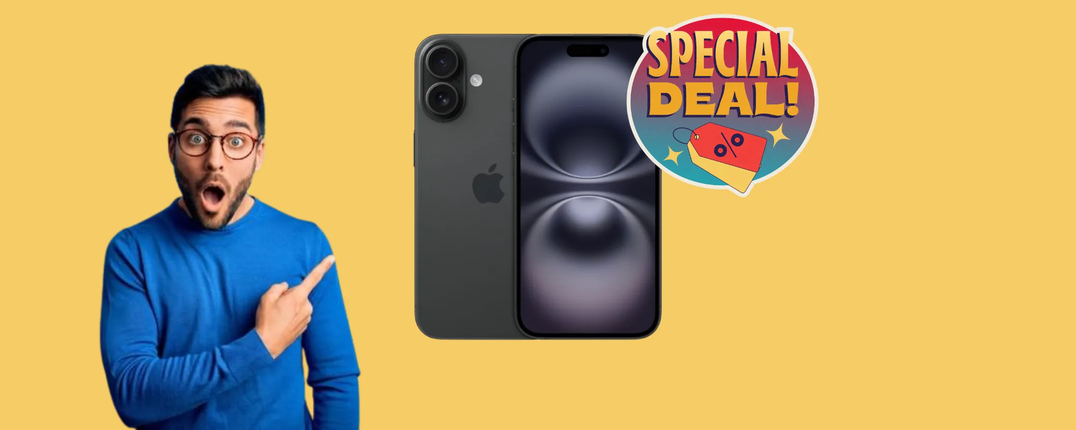 Apple iPhone 16: oggi lo porti a casa con uno sconto di 130€
