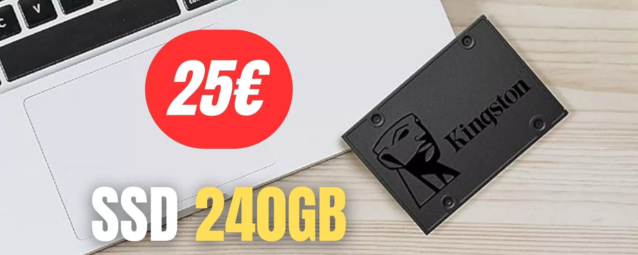 SSD Kingston ad un prezzo choc: storage e velocità garantite