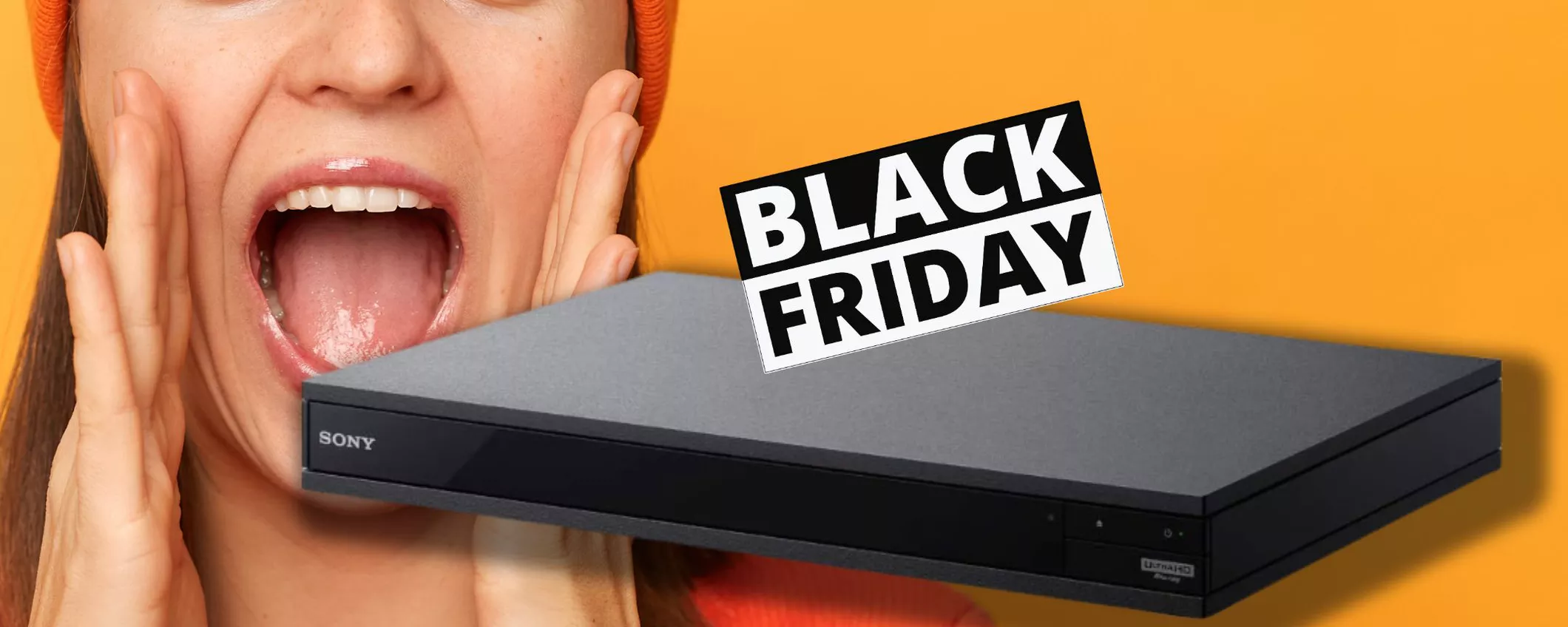 CHE BOMBA: Lettore Blu-Ray 4K in sconto speciale per il Black Friday