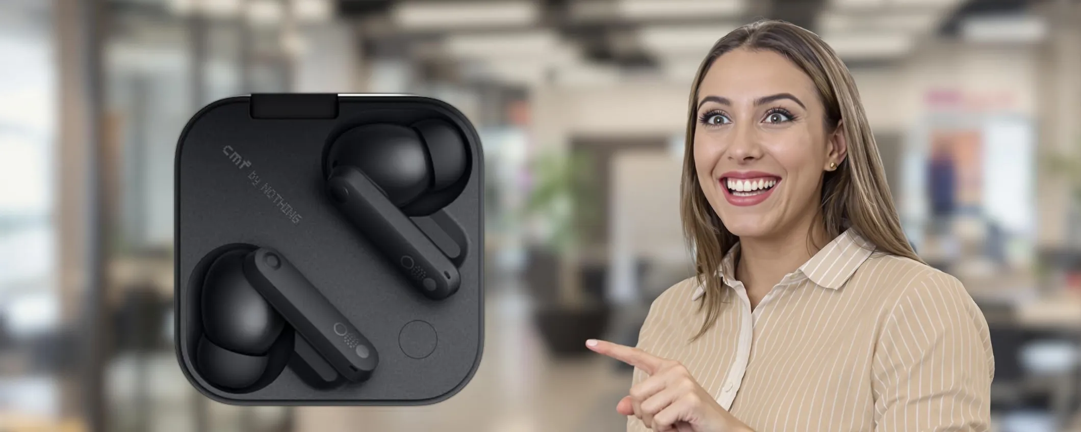 Cuffiette CMF Buds Pro 2: tecnologia e comfort a ottimo prezzo