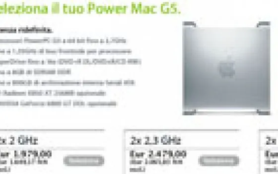 Addio ai Power Mac monoprocessore