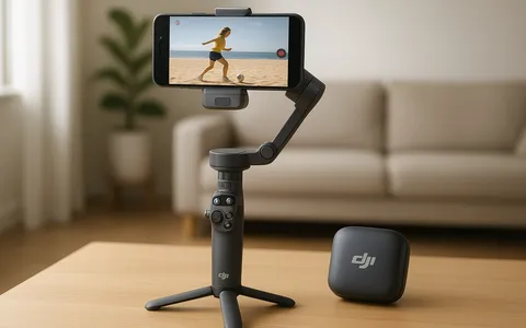 DJI Osmo Mobile 7P in offerta: bundle completo per video di qualità a 122,89€