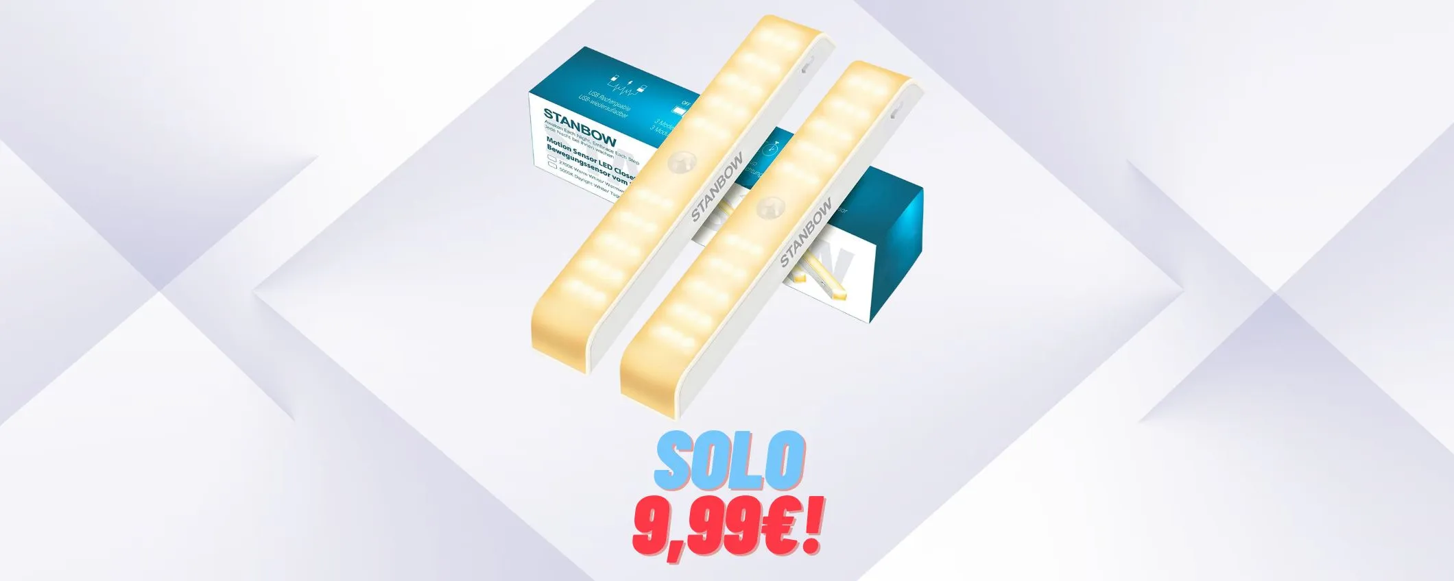 Bastano 9,99€ per RIVOLUZIONARE casa tua con le luci LED sottopensili