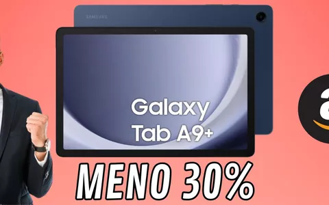 Samsung Galaxy Tab A9+, il prezzo crolla! Ora è BEST BUY assoluto!