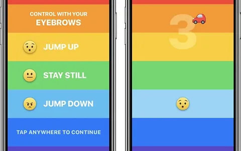 Rainbrow, il gioco per iPhone X che si controlla con le espressioni facciali