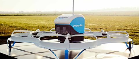 Amazon brevetta un drone che si autodistrugge