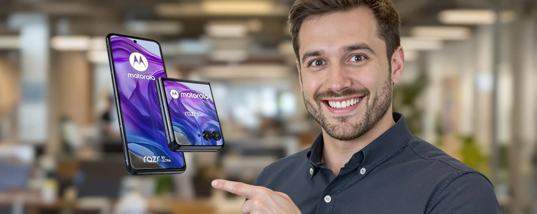 Motorola Razr 50 Ultra: risparmia oltre 500€ sul top degli smartphone pieghevoli