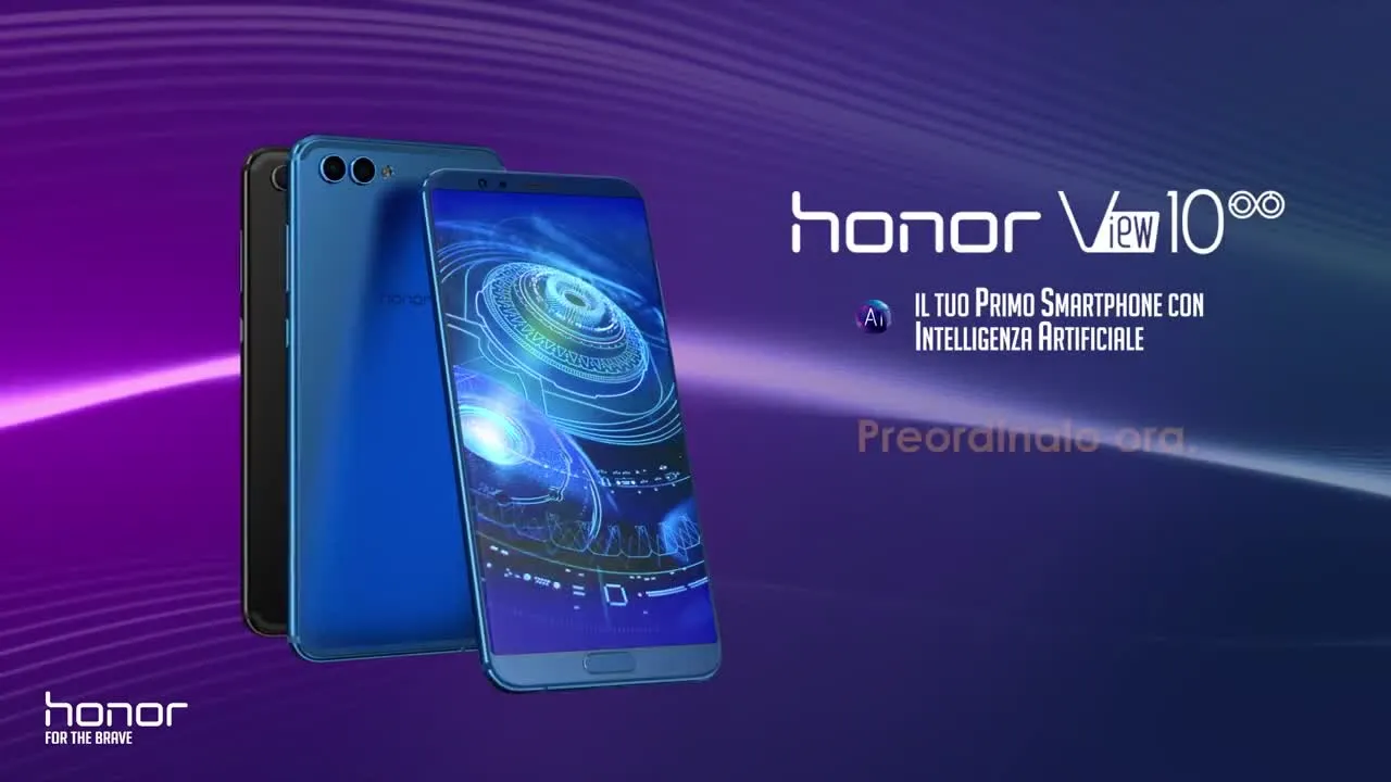 L'intelligenza artificiale di Honor View 10
