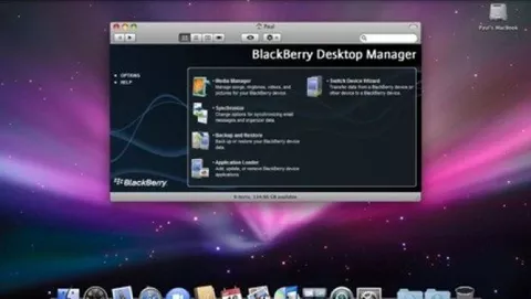 Da Rim il supporto a Blackberry su Mac?