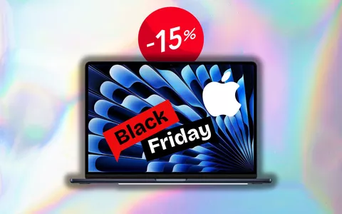 MacBook Air: OFFERTISSIMA BLACK FRIDAY al 15% in meno per poco tempo!