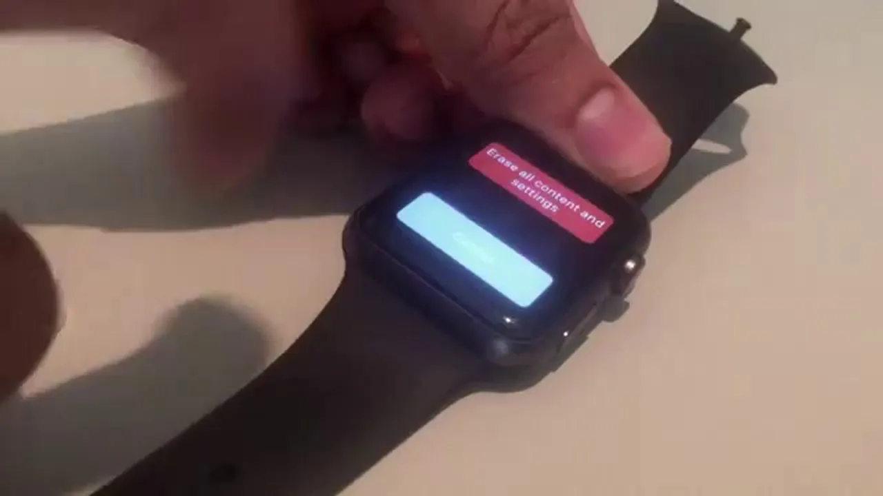 Ripristino Apple Watch