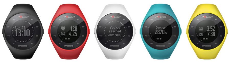 polar m200 blue