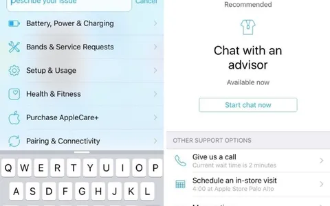 App Store, Apple lavora all'app per riparazioni e assistenza