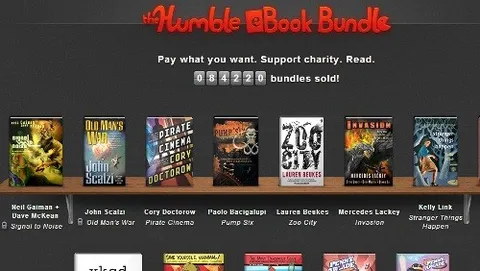 Humble Bundle, eBook liberi dal DRM