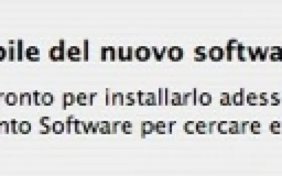Aggiornamento software 1.2 per MacBook e Macbook Pro introdotti ieri