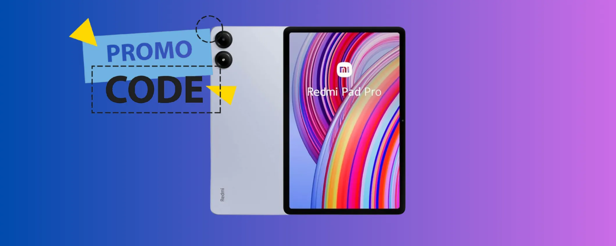 Xiaomi Redmi Pad Pro: applica il codice promo eBay ed è tuo con una spesa minima