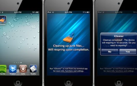 iCleaner fa le pulizie sugli iPhone col jailbreak
