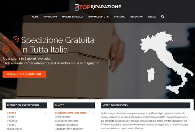 riparare smartphone top riparazione